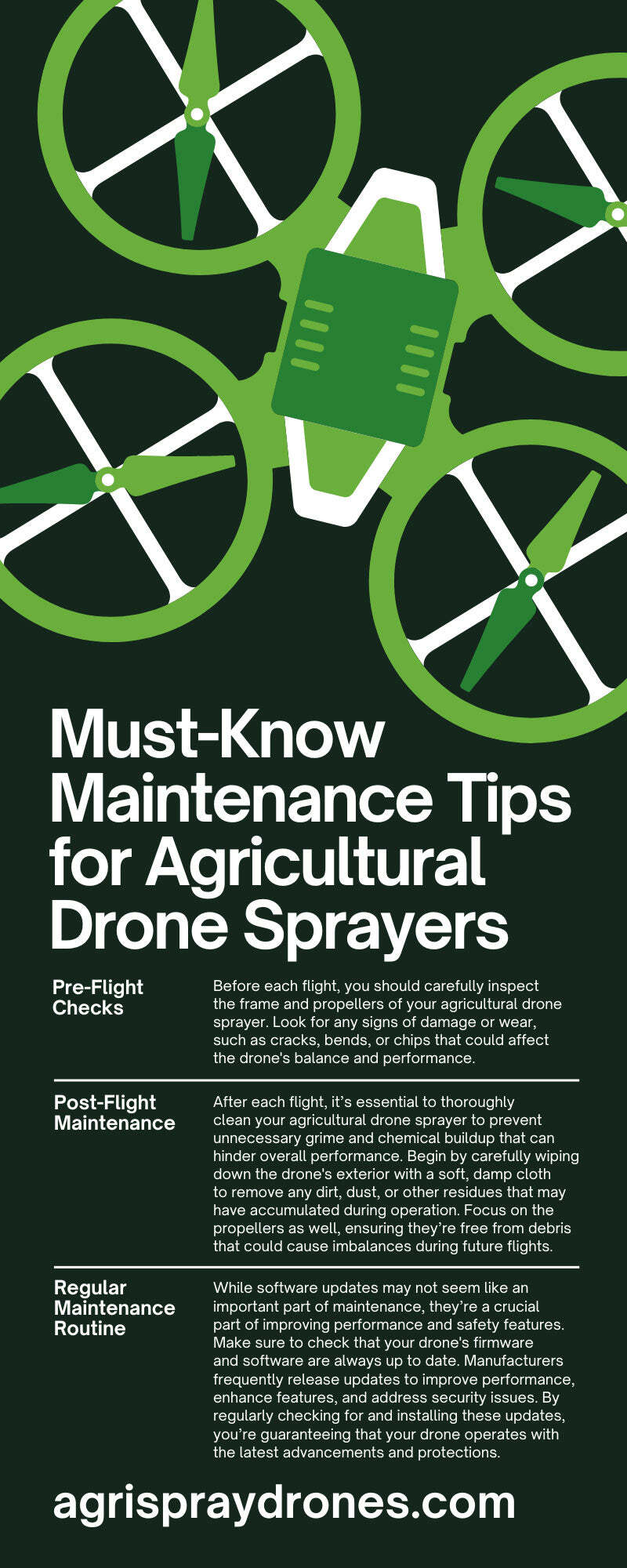 Must-Know Maintenance Tips for Agricultural Drone Sprayers
