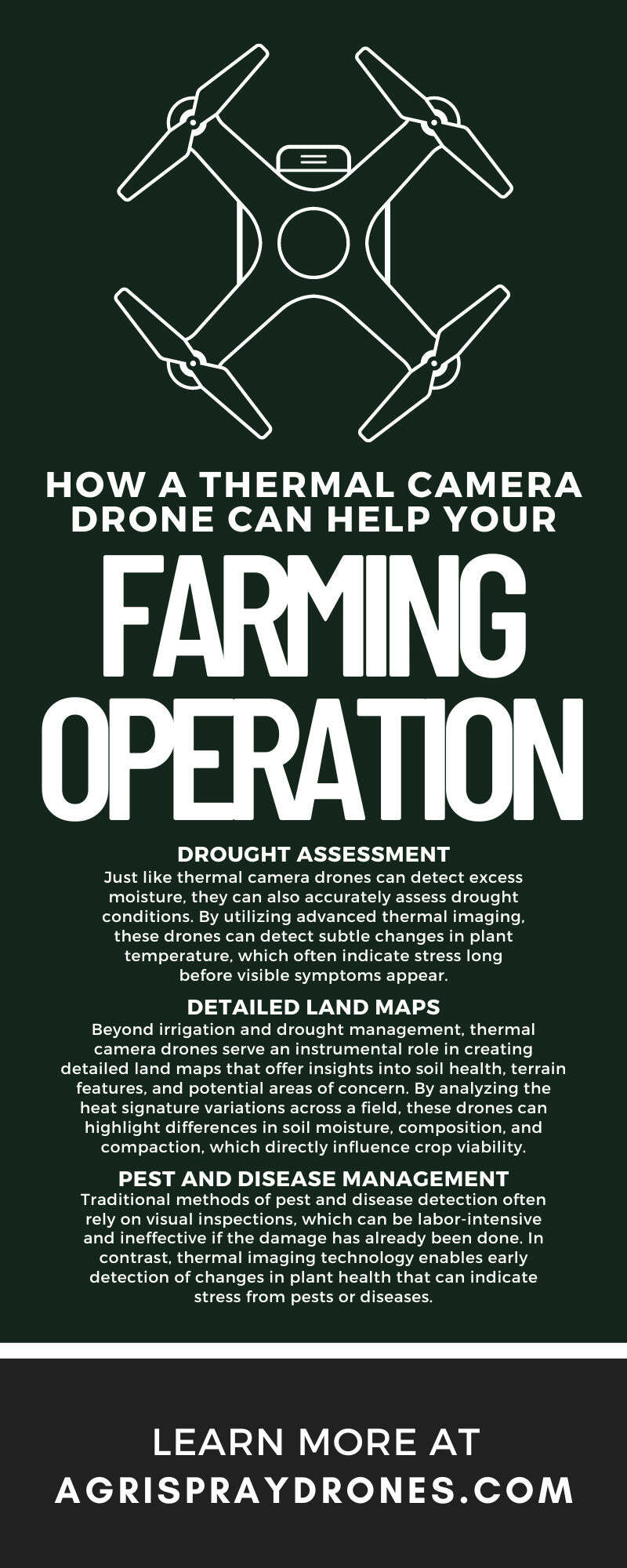 How a Thermal Camera Drone Can Help Your Farming Operation
